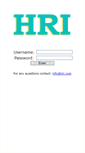 Mobile Screenshot of hri.com